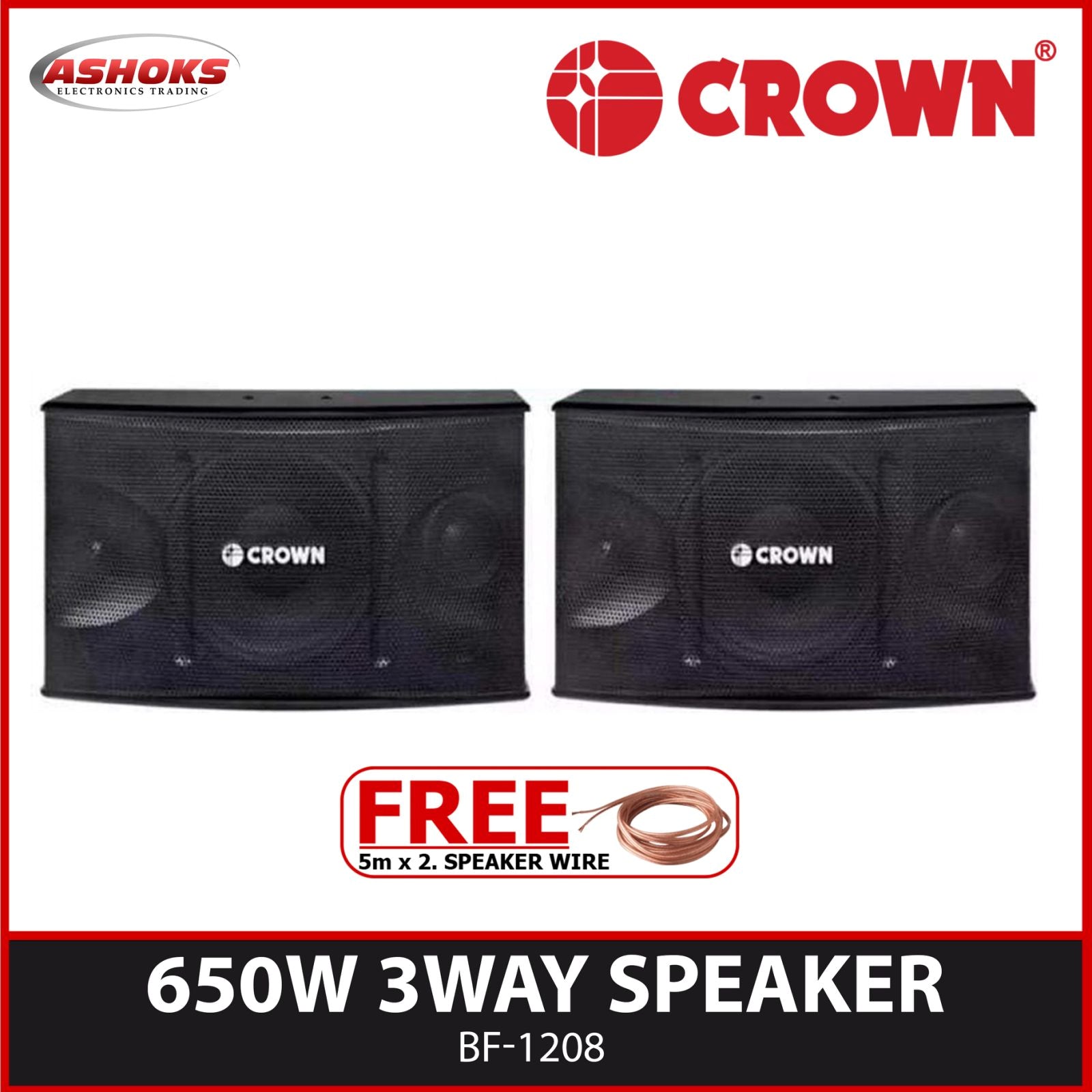 crown karaoke speaker