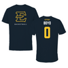 East Tennessee State University Basketball Navy Tee  - #0 Karon Boyd