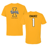 University of Idaho Football Gold Tee  - #1 Ricardo Chavez