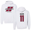 Henderson State University Basketball Gray Hoodie  - #11 Malek Davis