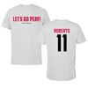 Austin Peay State University Softball Gray Peay Tee - #11 Macee Roberts