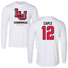 Lamar University Baseball White Long Sleeve - #12 Brooks Caple