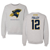 East Tennessee State University Basketball Gray Crewneck  - #12 Kendall Folley