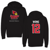 Illinois State University Basketball Black Hoodie  - #12 Maya Wong