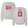 University of Oklahoma Baseball Gray Crewneck  - #13 Braden Davis