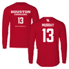 University of Houston Baseball Red Long Sleeve  - #13 Justin Murray