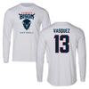 Howard University Softball White Long Sleeve - #13 Alyssa Vasquez