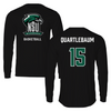 Northeastern State University Basketball Black Long Sleeve  - #15 Trey Quartlebaum