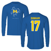 McNeese State University Softball True Royal Long Sleeve  - #17 Delaney Dunham