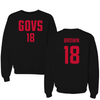 Austin Peay State University Baseball Black Jersey Crewneck - #18 Harrison Brown