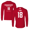 University of Houston Softball Red Long Sleeve  - #18 Kayla Zaid