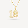 Gold Presidents Pendant and Chain - #18 Kayla Zaid