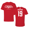 University of Houston Baseball Red Tee  - #19 Dillon DeSpain