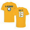 Texas A&M University-Commerce Soccer Gold Tee  - #19 Kristen Sueltz