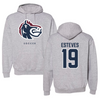 Fairleigh Dickinson University-Metropolitan Campus Soccer Gray Hoodie  - #19 Briana Esteves