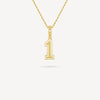 Gold Presidents Pendant and Chain - #1 Ryan Flournoy