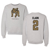 Bryant University Football Gray Crewneck  - #2 Ryan Clark