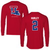 Louisiana Tech University Volleyball Red Long Sleeve  - #2 Jailen Hurley