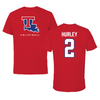 Louisiana Tech University Volleyball Red Tee  - #2 Jailen Hurley
