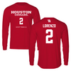 University of Houston Softball Red Long Sleeve  - #2 Brooke Lorenzo