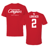 University of Houston Softball Red Tee  - #2 Brooke Lorenzo