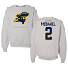 East Tennessee State University Basketball Gray Crewneck  - #2 Journee McDaniel