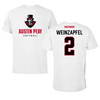 Austin Peay State University Softball White Tee  - #2 Kendyl Weinzapfel