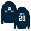 Butler University Softball Navy Hoodie - #20 Ellie Boyer