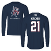 Fairleigh Dickinson University-Metropolitan Campus Volleyball Navy Long Sleeve  - #21 Gillian Kircher