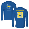 McNeese State University Baseball True Royal Long Sleeve - #21 Evan Maldonado