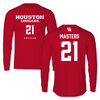 University of Houston Soccer Red Long Sleeve  - #21 Jaden Masters