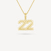 Gold Presidents Pendant and Chain - #22 Siarah Galvan