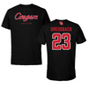 University of Houston Soccer Black Tee  - #23 Kaylee Dressback