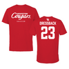 University of Houston Soccer Red Tee  - #23 Kaylee Dressback
