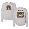 Bryant University Baseball Gray Crewneck  - #23 Jack Pletter