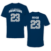 University of New Orleans Basketball Navy Tee  - #23 DeArica Pryor