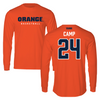Syracuse University Basketball Orange Long Sleeve  - #24 Dominique Camp