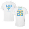 Long Island University Basketball White Tee - #25 Amaya Dowdy