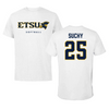 East Tennessee State University Softball White Tee  - #25 Taylor Suchy