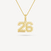 Gold Presidents Pendant and Chain - #26 Annabelle Ekern
