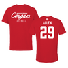 University of Houston Baseball Red Tee  - #29 Payton Allen