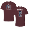 Fairleigh Dickinson University-Metropolitan Campus Volleyball Maroon Tee  - #2 Megan Bushnell