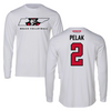 Austin Peay State University Beach Volleyball White Long Sleeve  - #2 Montana-Rae Pelak