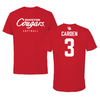 University of Houston Softball Red Tee - #3 Amanda Carden