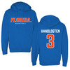 University of Florida Basketball Royal Blue Hoodie  - #3 Micah Handlogten