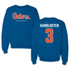 University of Florida Basketball Royal Blue Crewneck  - #3 Micah Handlogten