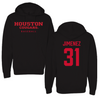 University of Houston Baseball Black Hoodie  - #31 Kenneth Jimenez