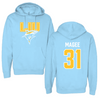 Long Island University Lacrosse Blue Hoodie - #31 Ashley Magee