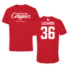 University of Houston Baseball Red Tee  - #36 Diego Luzardo