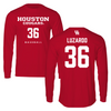 University of Houston Baseball Red Long Sleeve  - #36 Diego Luzardo